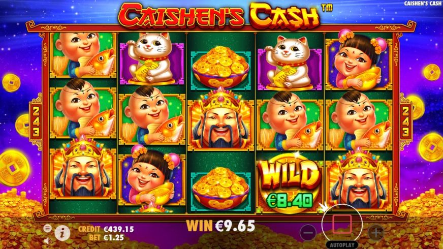 Caishen’s Cash slot screen 7