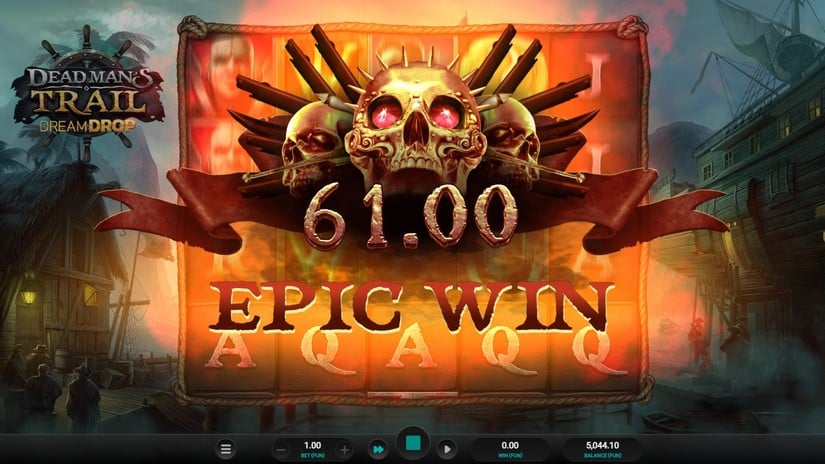 Dead Man’s Trail Dream Drop slot screen 4