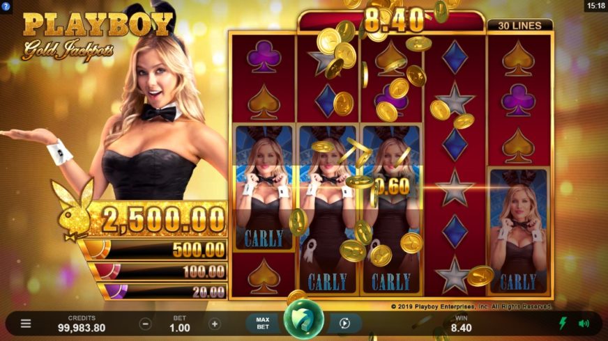Playboy Gold Jackpots slot screen 5