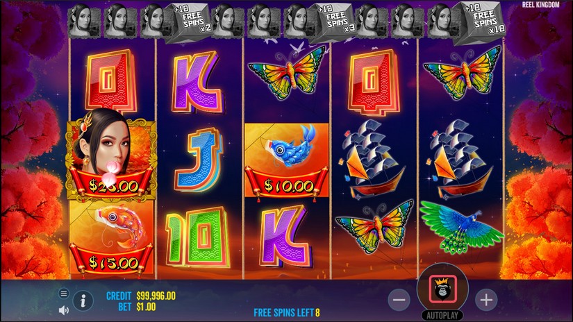 Floating Dragon Hold and Spin slot screen 4