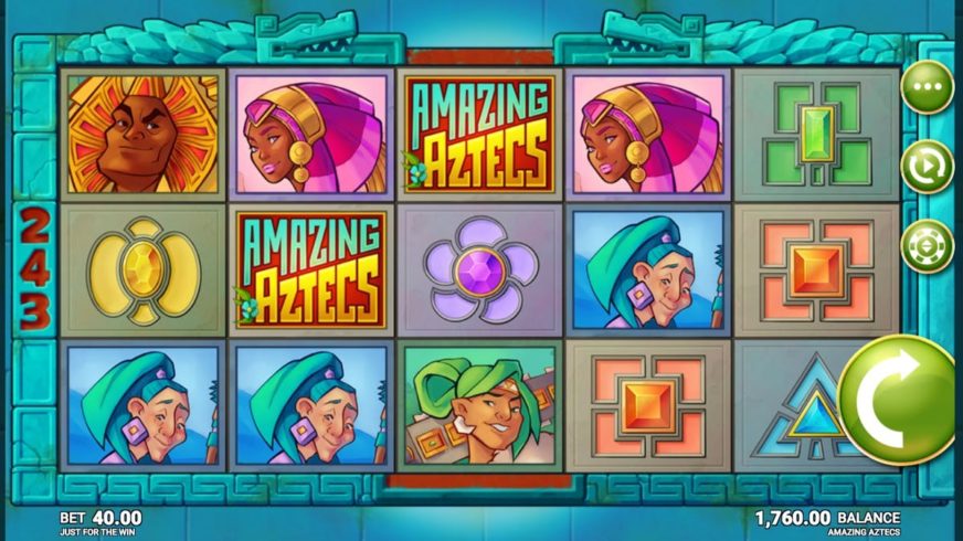 Amazing Aztecs slot screen 2
