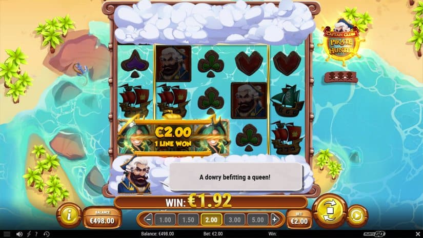 Captain Glum: Pirate Hunter slot screen 2