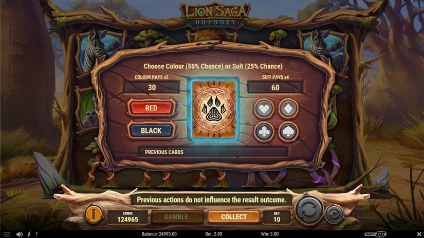 Lion Saga Odyssey slot screen 3