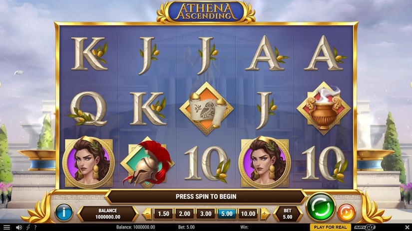 Athena Ascending slot screen 1