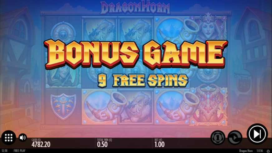 Dragon Horn slot screen 4