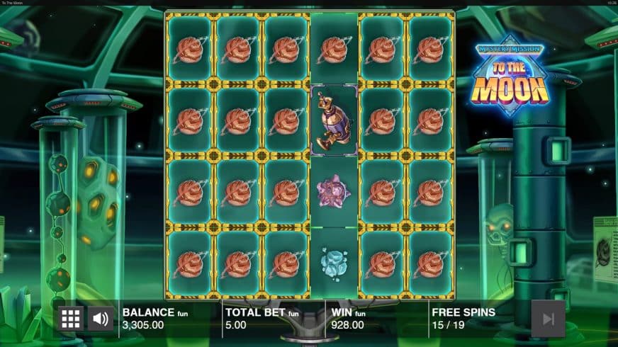 Mystery Mission to the Moon slot screen 9