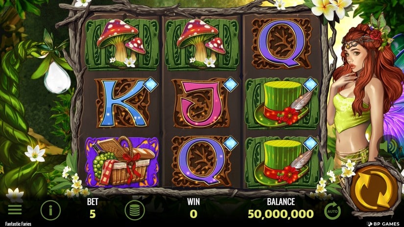 Fantastic Fairies slot screen 1