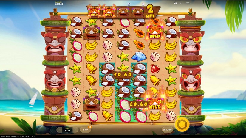 Tiki Fruits Totem Frenzy slot screen 4
