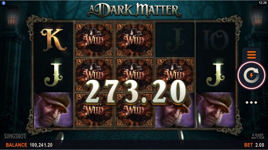 A Dark Matter slot screen 3