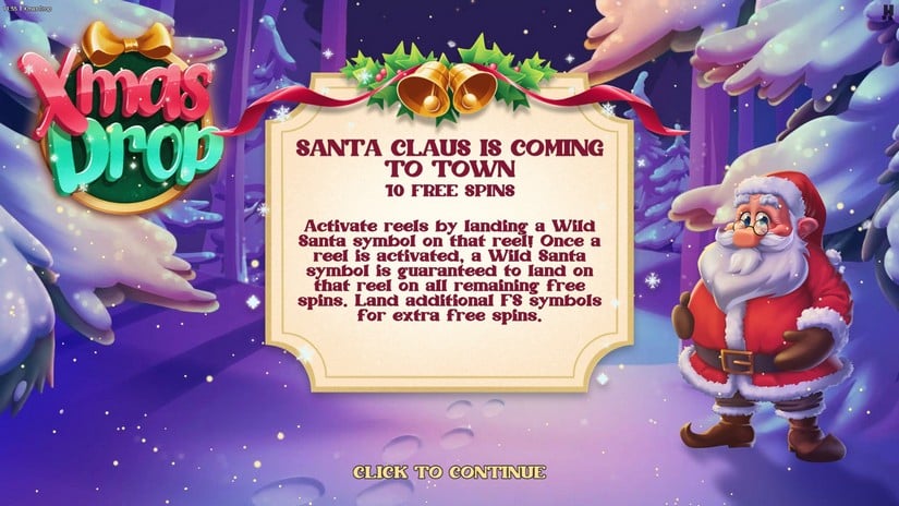 Xmas Drop slot screen 6