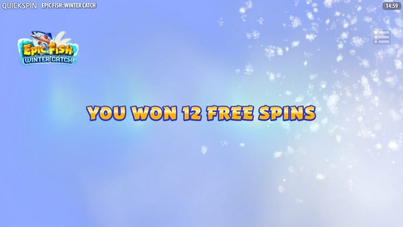 Epic Fish Winter Catch slot screen 2