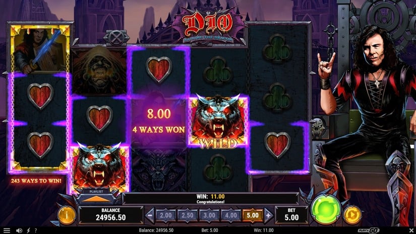 Dio – Killing the Dragon slot screen 4