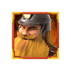 Wild Symbol of Gustav Minebuster Slot