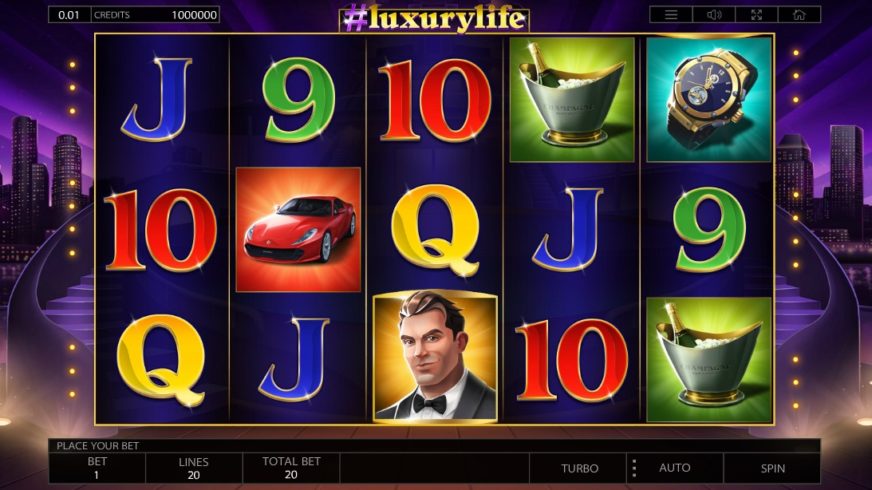 #Luxurylife slot screen 1