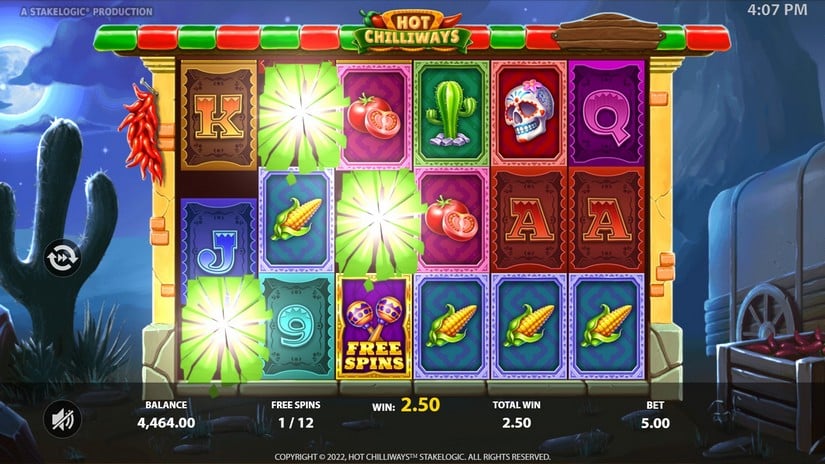 Hot Chilliways slot screen 5