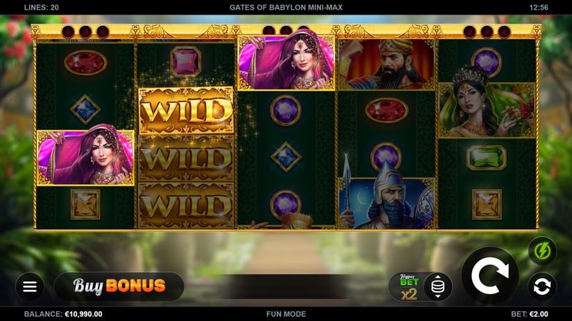 Gates of Babylon Mini-Max slot screen 2