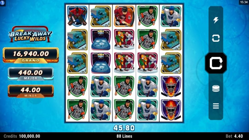 Break Away Lucky Wilds slot screen 1