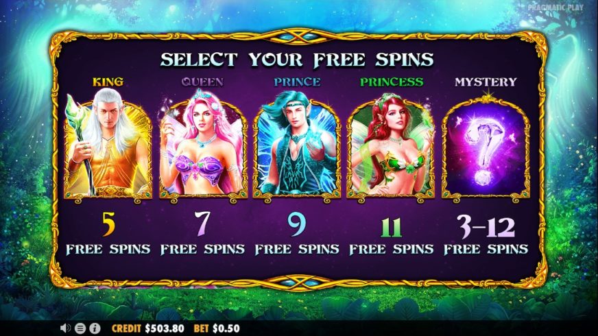 Pixie Wings slot screen 4