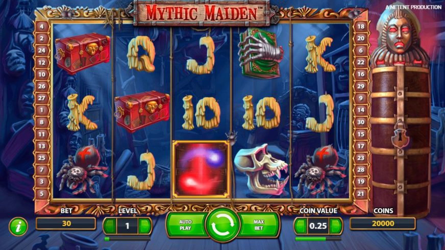 Mythic Maiden slot screen 1