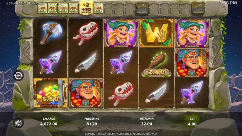 Origins slot screen 6