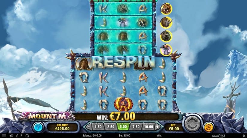 Mount M slot screen 2