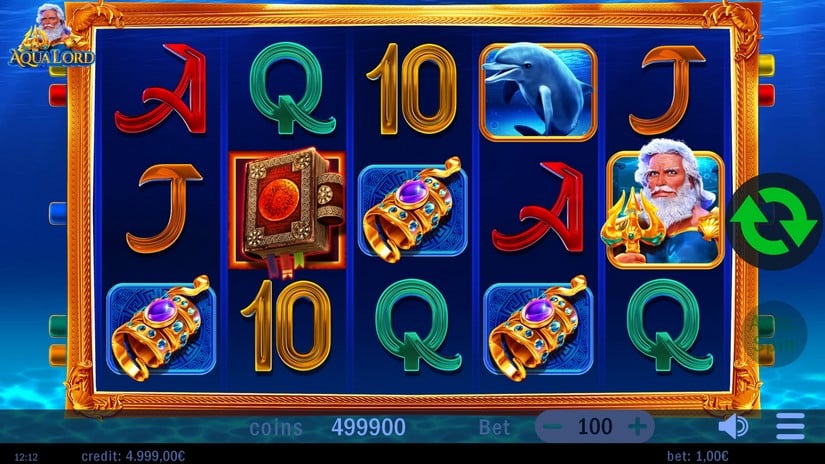 Aqua Lord slot screen 1