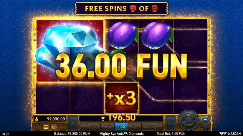 Mighty Symbols™: Diamonds slot screen 6