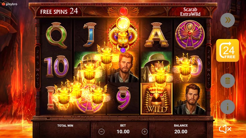 Mystery of Sun slot screen 6