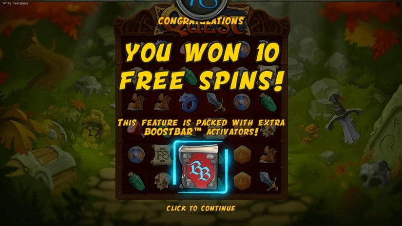 Cash Quest slot screen 6