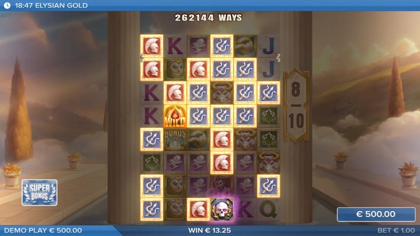 Elysian Gold slot screen 5