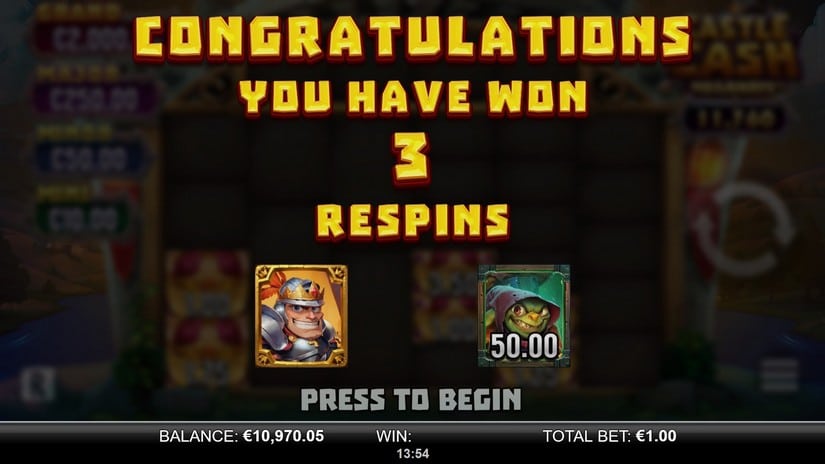 Castle Cash Megaways slot screen 4