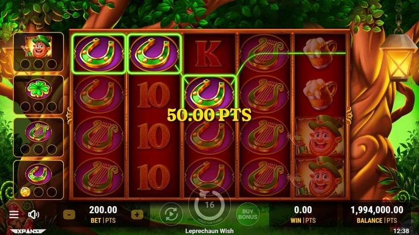 Leprechaun Wish slot screen 2