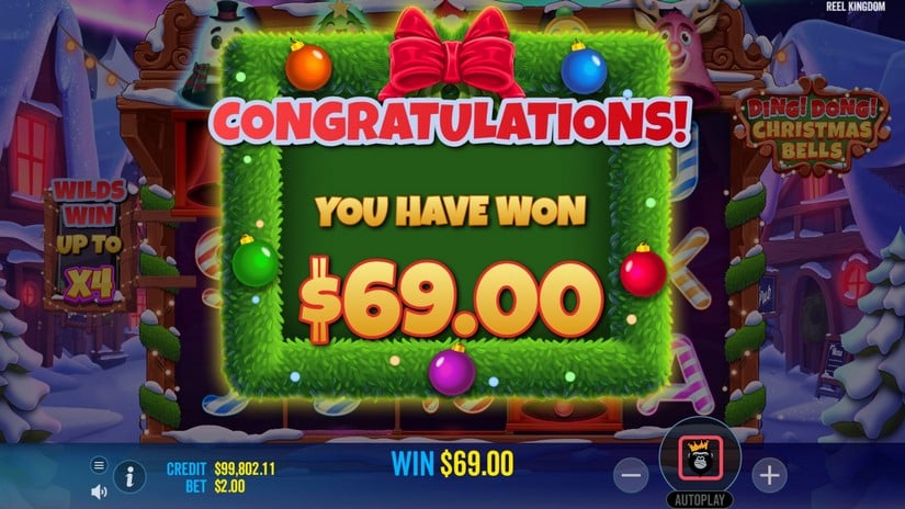 Ding Dong Christmas Bells slot screen 5
