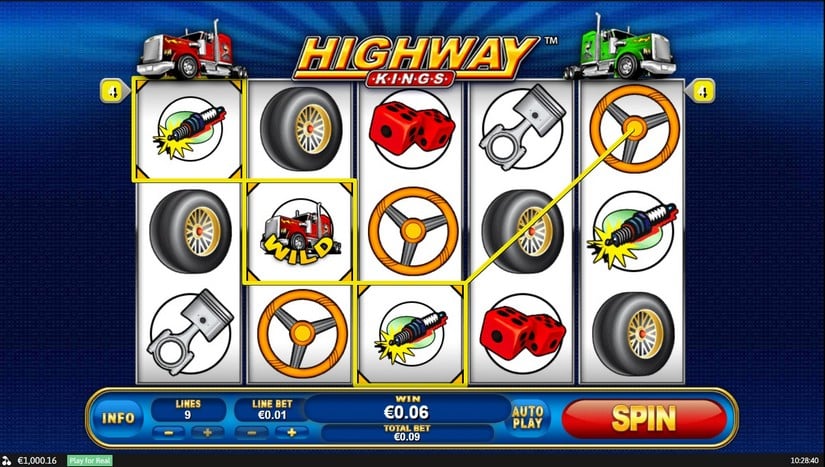 Highway Kings slot screen 4