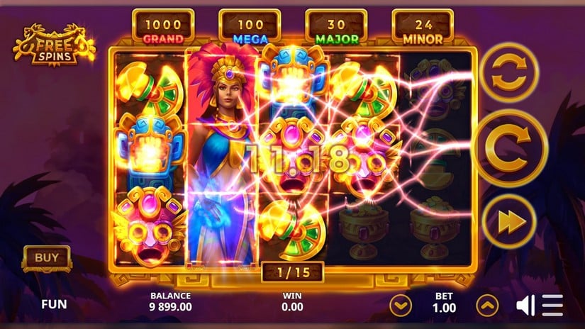 Aztec’s Legend slot screen 3