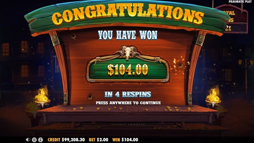 Cowboy Coins slot screen 6