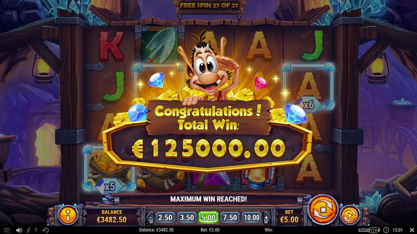 Hugo Carts slot screen 8