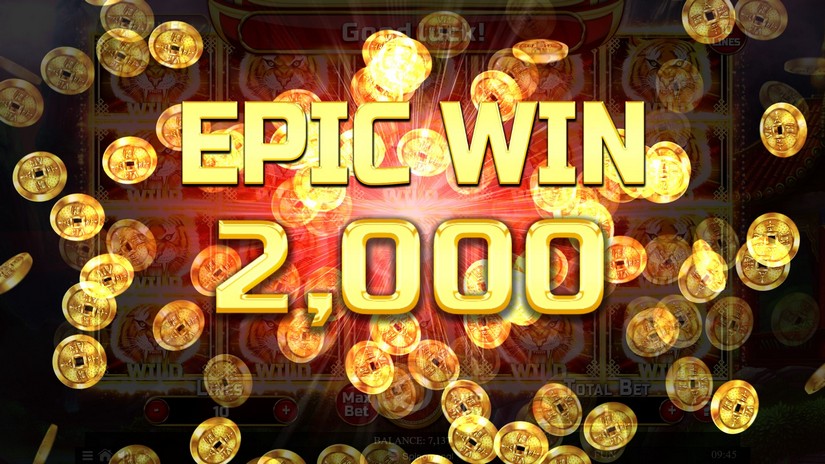 Year of the Tiger slot screen 5