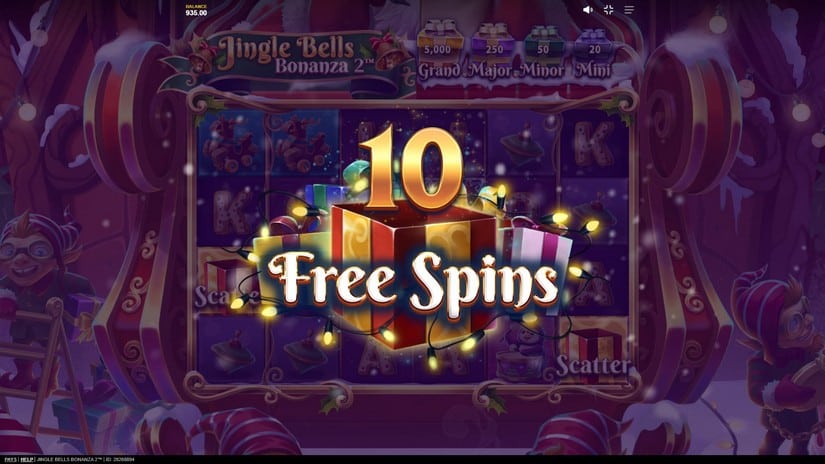 Jingle Bells Bonanza 2 slot screen 3