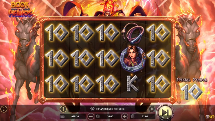 Book of Helios slot screen 5