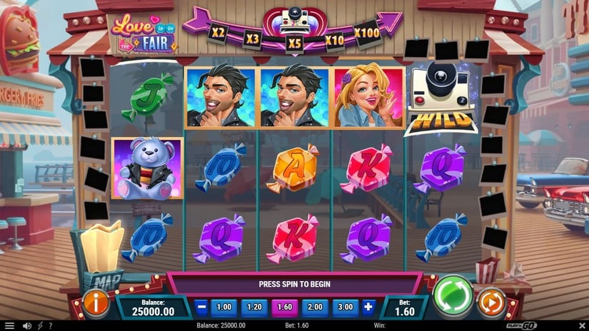 Love is in the Fair slot screen 1