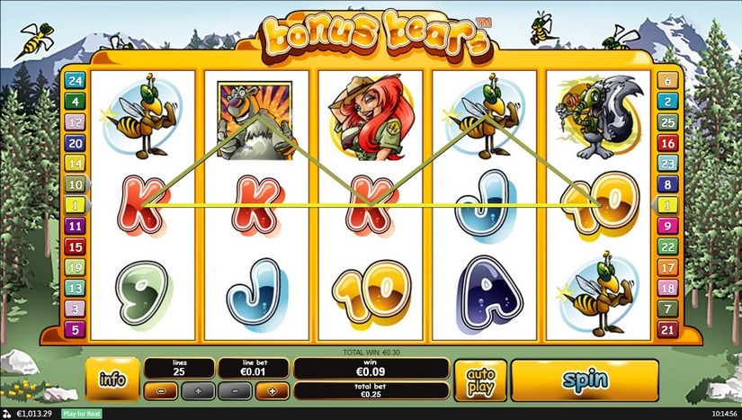 Bonus Bears slot screen 4