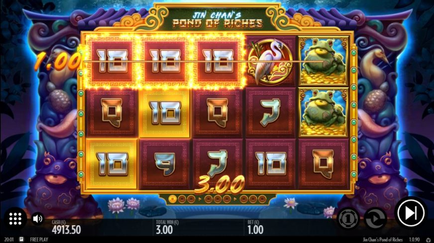 Jin Chan’s Pond of Riches slot screen 4