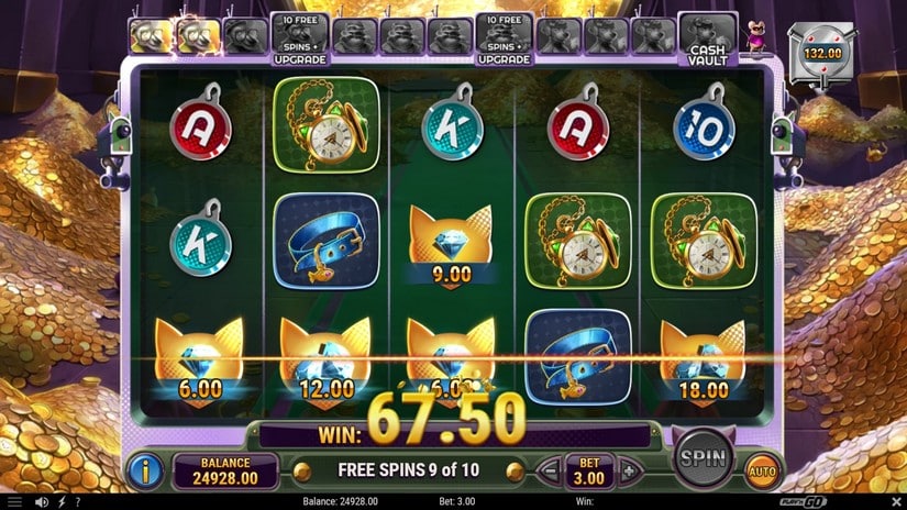Ruff Heist slot screen 6
