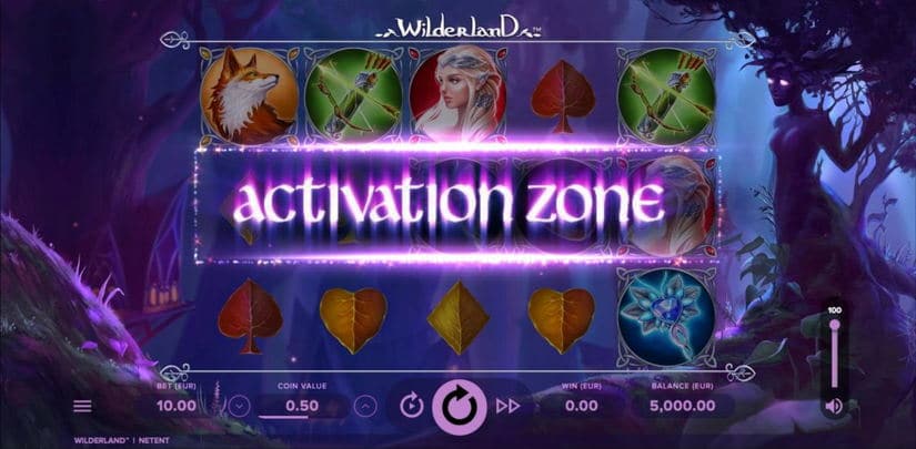 Wilderland slot screen 5