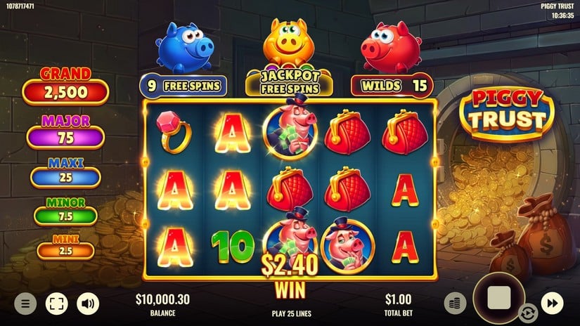 Piggy Trust slot screen 2