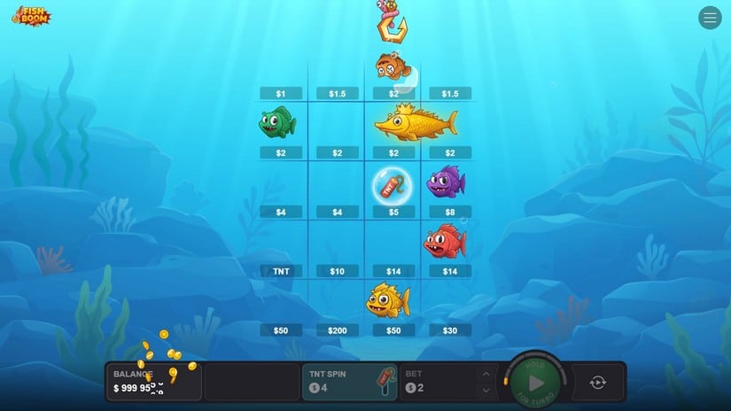 Fish Boom slot screen 4