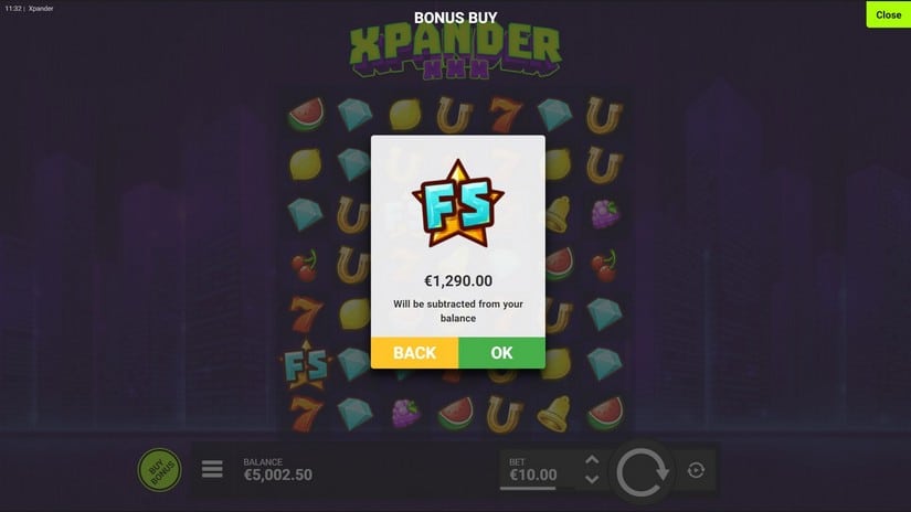 Xpander slot screen 3