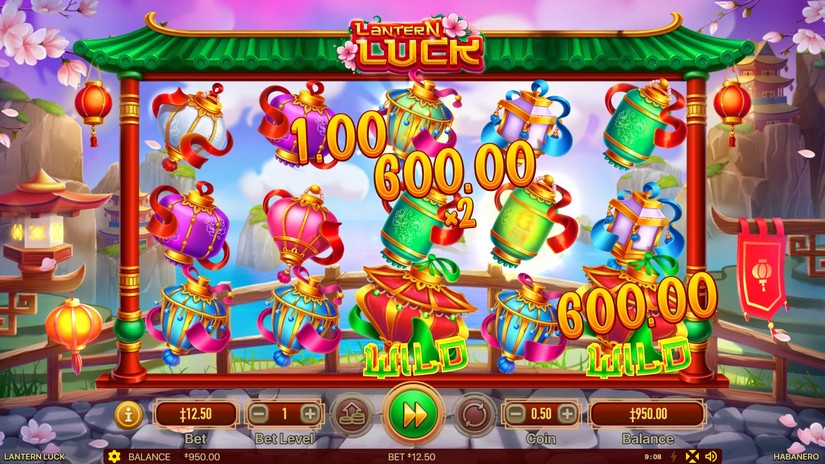 Lantern Luck slot screen 2