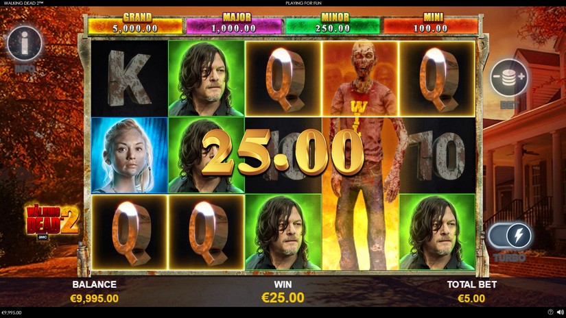 The Walking Dead 2 slot screen 6